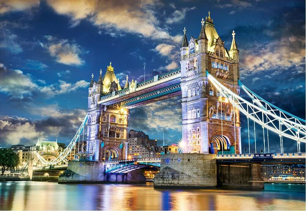 CASTORLAND Puzzle Tower Bridge, London 1500 Teile