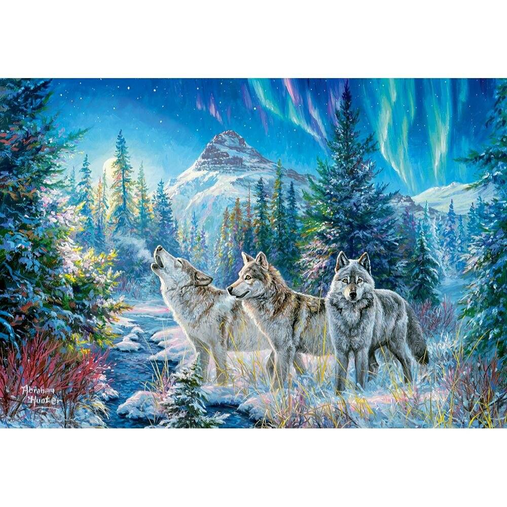 CASTORLAND Puzzle Ruf des Mondes 1500 Teile