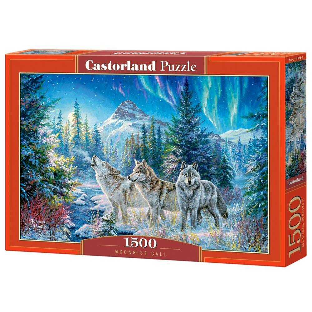 CASTORLAND Puzzle Ruf des Mondes 1500 Teile