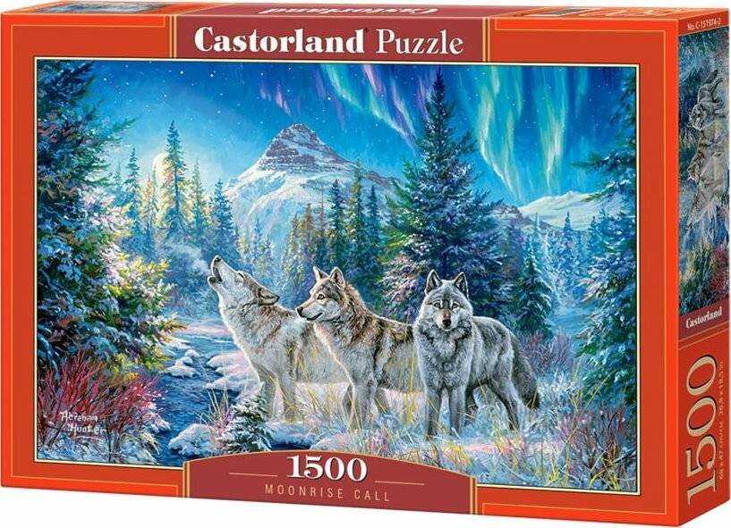 CASTORLAND Puzzle Ruf des Mondes 1500 Teile