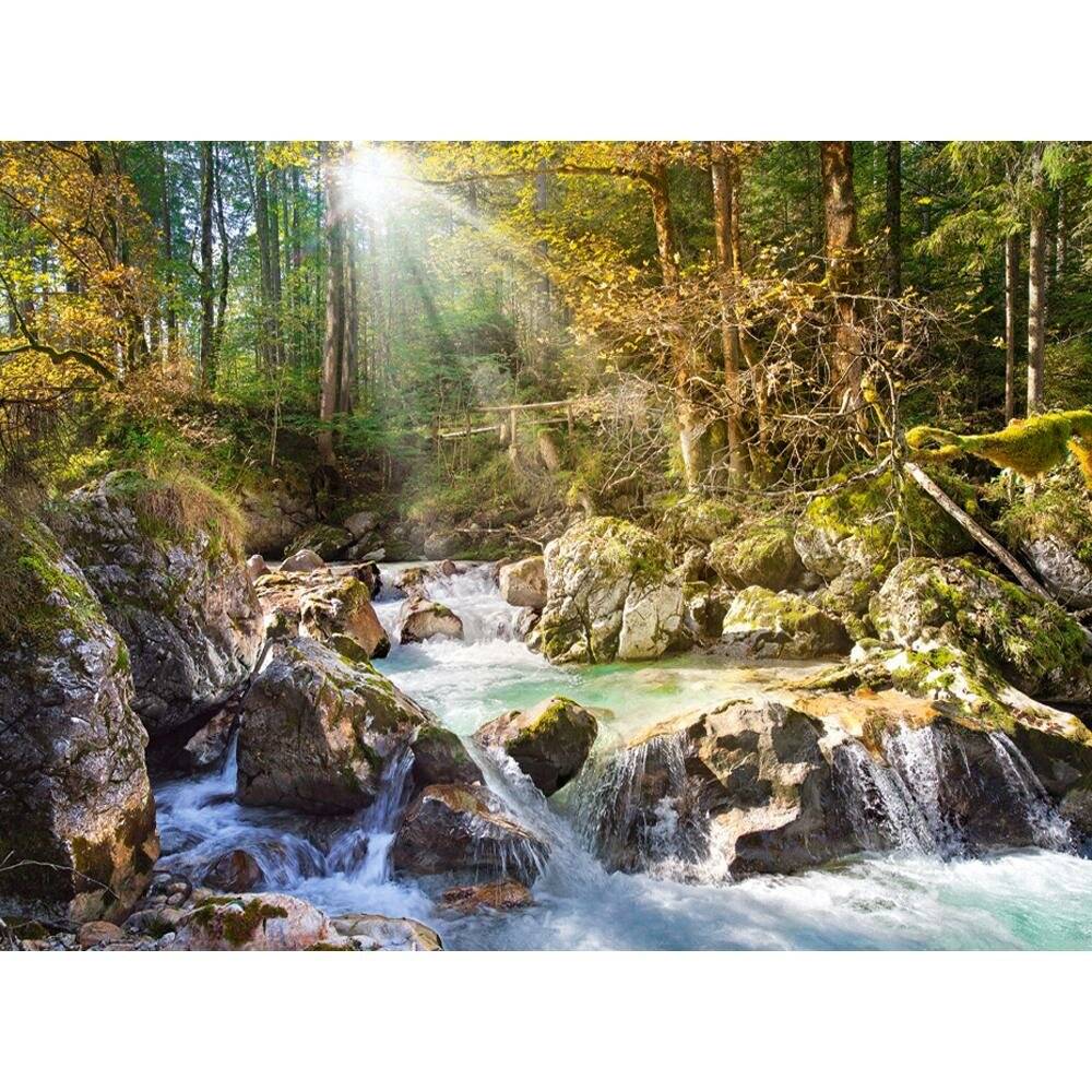 CASTORLAND Puzzle Fluss im Wald 2000 Teile