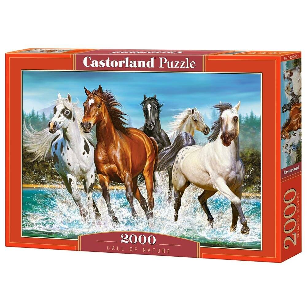 CASTORLAND Puzzle Ruf der Natur 2000 Teile