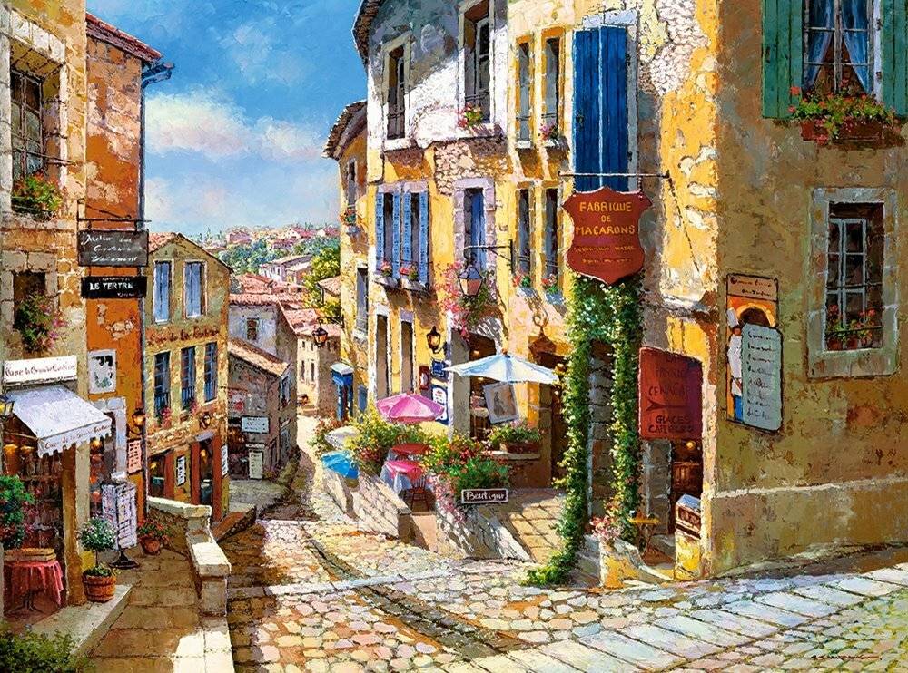 CASTORLAND Puzzle Saint Emilion, Frankreich 2000 Teile