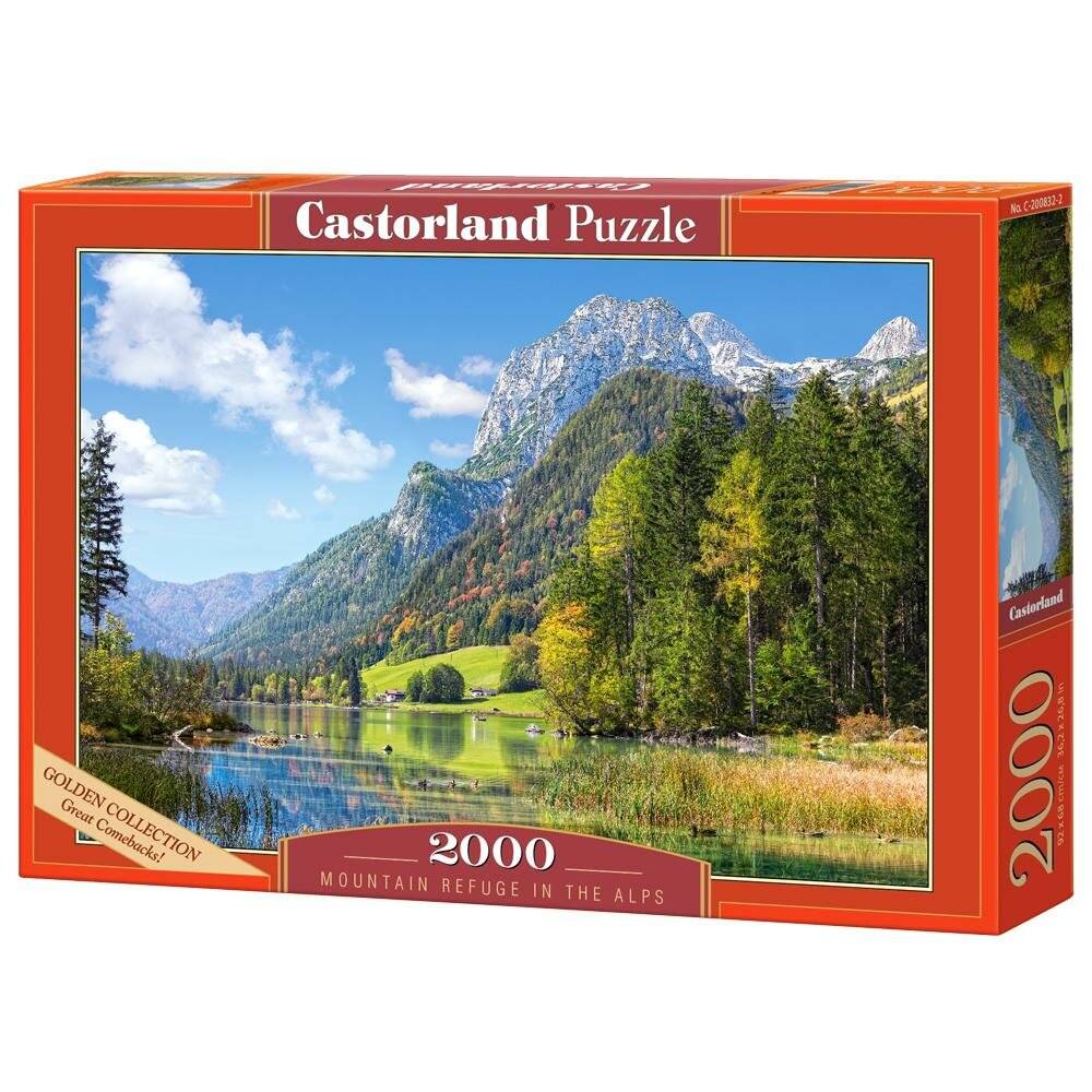 CASTORLAND Puzzle Zuflucht in den Alpen 2000 Teile