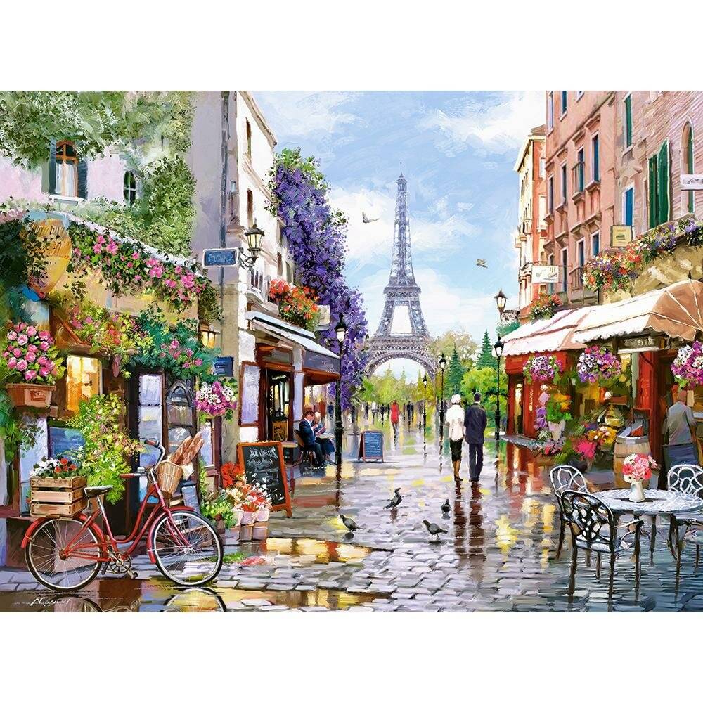 CASTORLAND Puzzle Blühendes Paris 3000 Teile