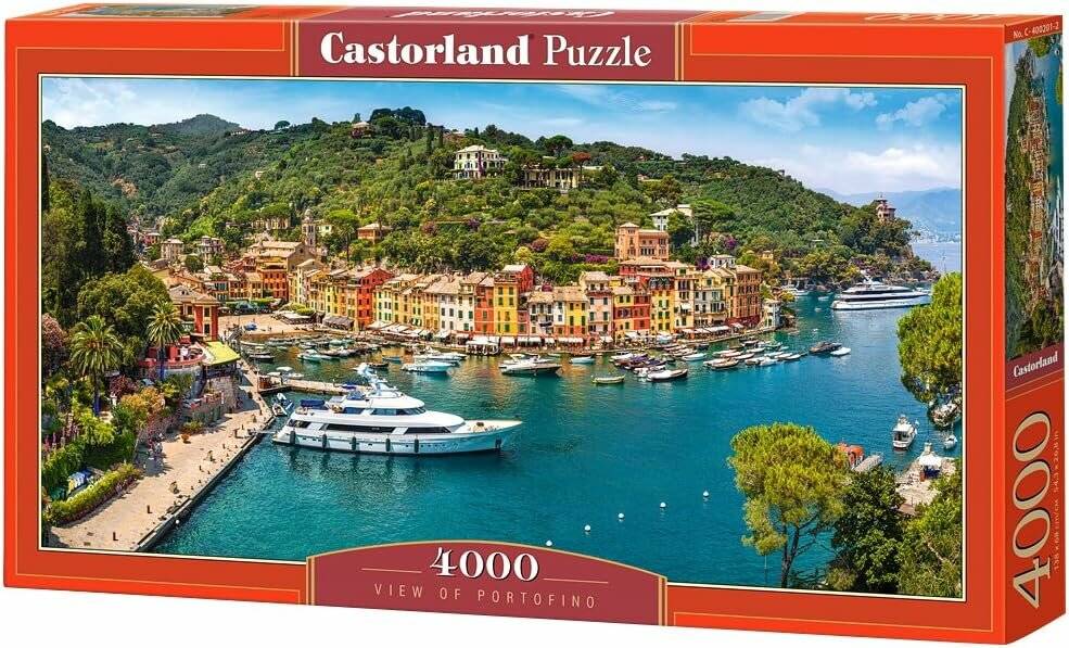 CASTORLAND Puzzle Ansicht von Portofino, Italien 4000 Teile