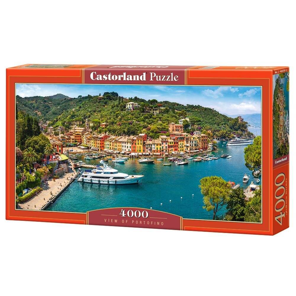 CASTORLAND Puzzle Ansicht von Portofino, Italien 4000 Teile