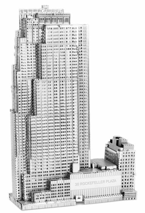 METAL EARTH 3D-Puzzle 30 Rockefeller Plaza (GE-Gebäude)