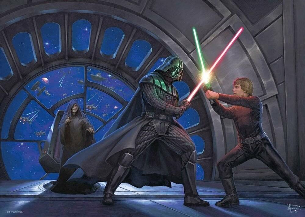 Thomas Kinkade Studios: Star Wars - A Son's Destiny