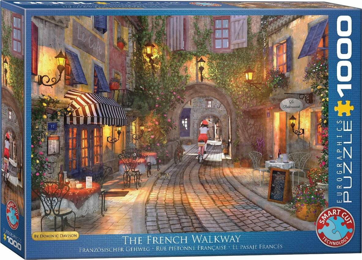 EUROGRAPHICS Französische Allee Puzzle 1000 Teile