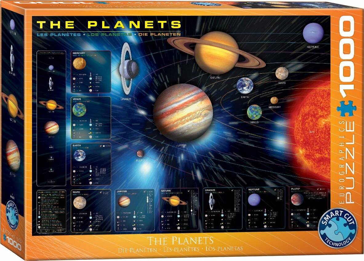 EUROGRAPHICS Puzzle Planeten 1000 Teile