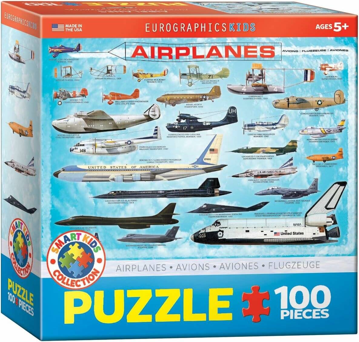 EUROGRAPHICS Flugzeug-Puzzle 100 Teile