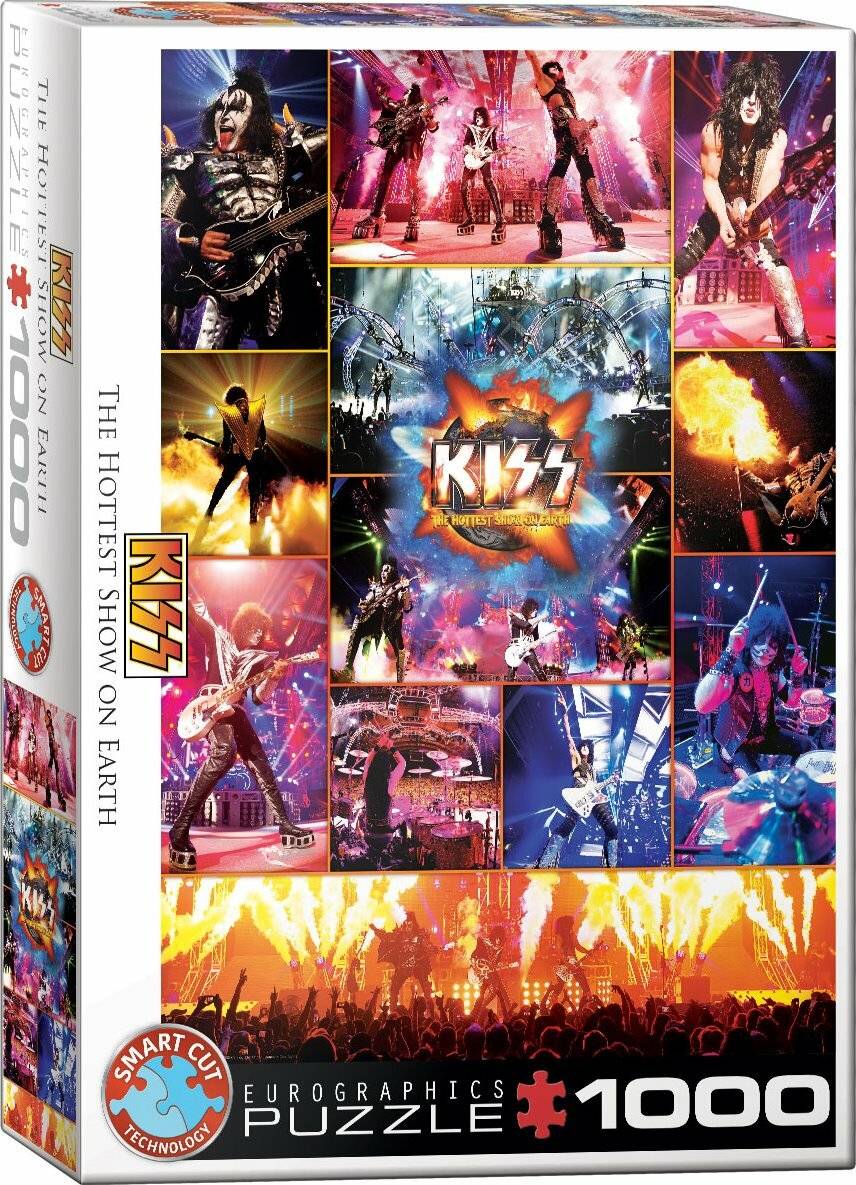 EUROGRAPHICS Puzzle Kiss: Die heißeste Show der Welt 1000 Teile
