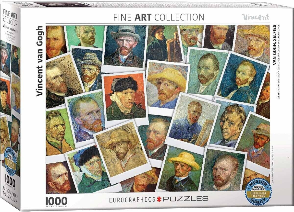 EUROGRAPHICS Van Gogh Selbstportraits Puzzle 1000 Teile