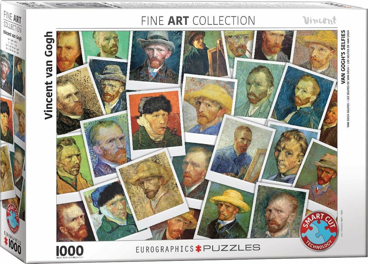 EUROGRAPHICS Van Gogh Selbstportraits Puzzle 1000 Teile
