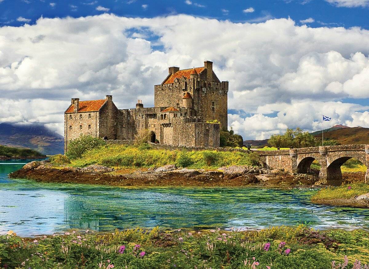 EUROGRAPHICS Puzzle Eilean Donan Castle (HDR) 1000 Teile