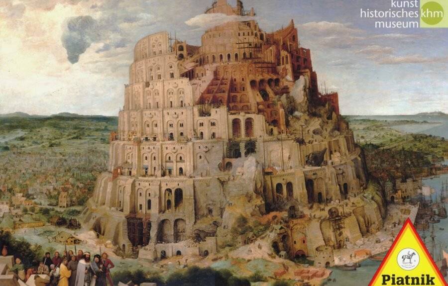 PIATNIK Puzzle Turm von Babel 1000 Teile