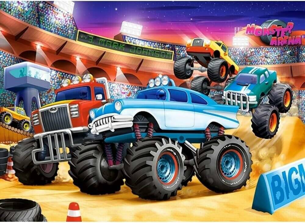 CASTORLAND Puzzle Monster Truck Show 70 Teile