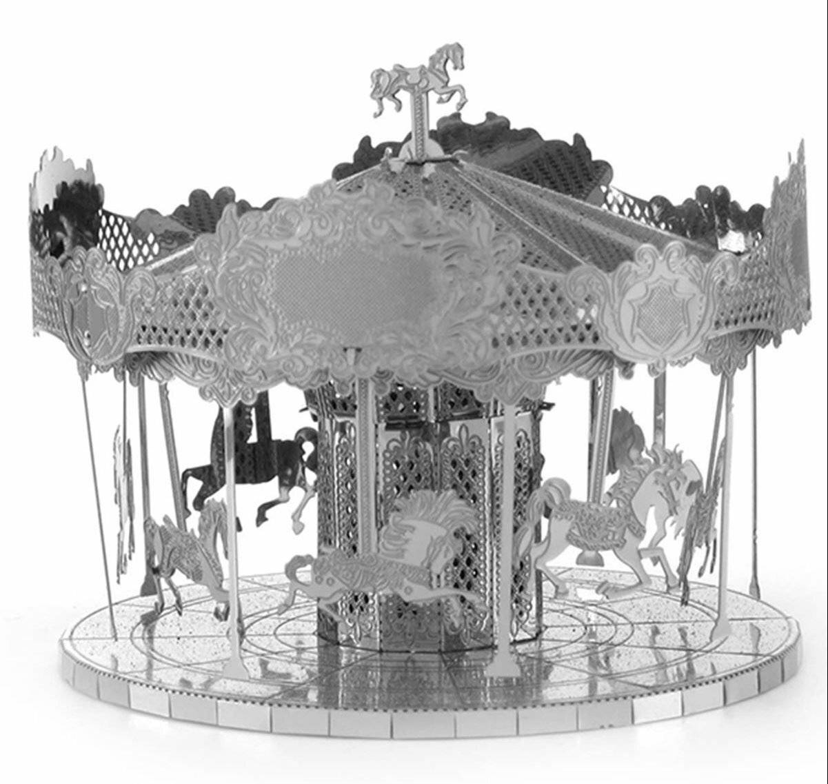 METAL EARTH 3D Puzzle-Karussell