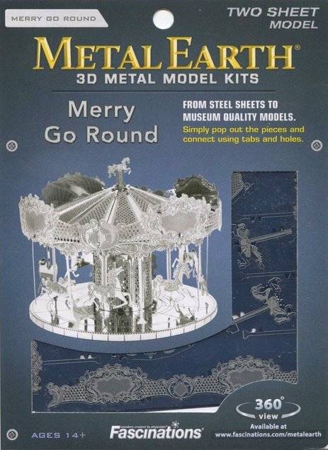 METAL EARTH 3D Puzzle-Karussell