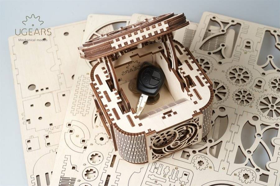 UGEARS 3D-Puzzle Schmuckkästchen 190 Teile
