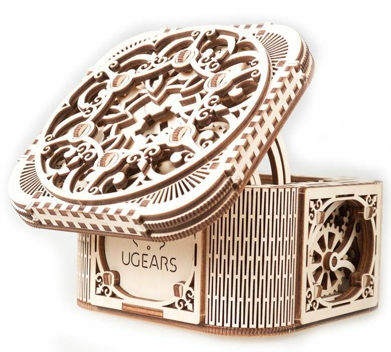 UGEARS 3D-Puzzle Schmuckkästchen 190 Teile