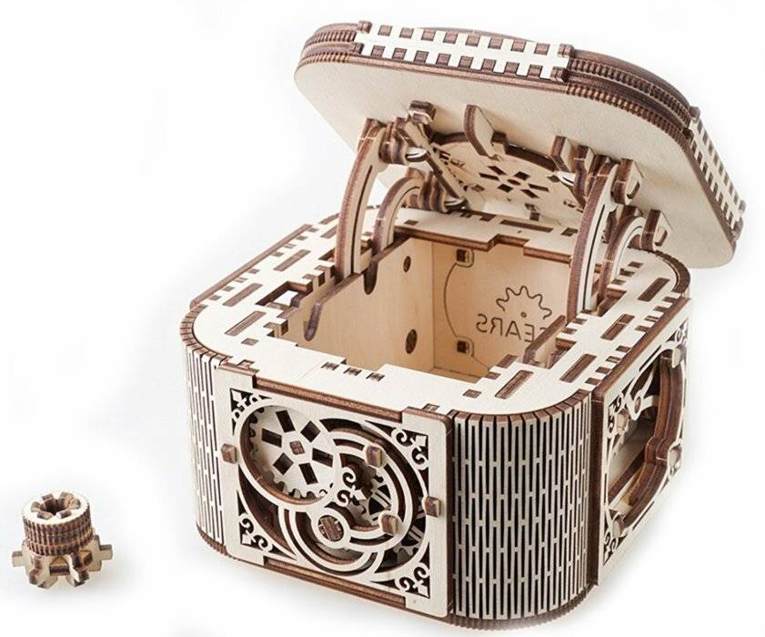 UGEARS 3D-Puzzle Schmuckkästchen 190 Teile