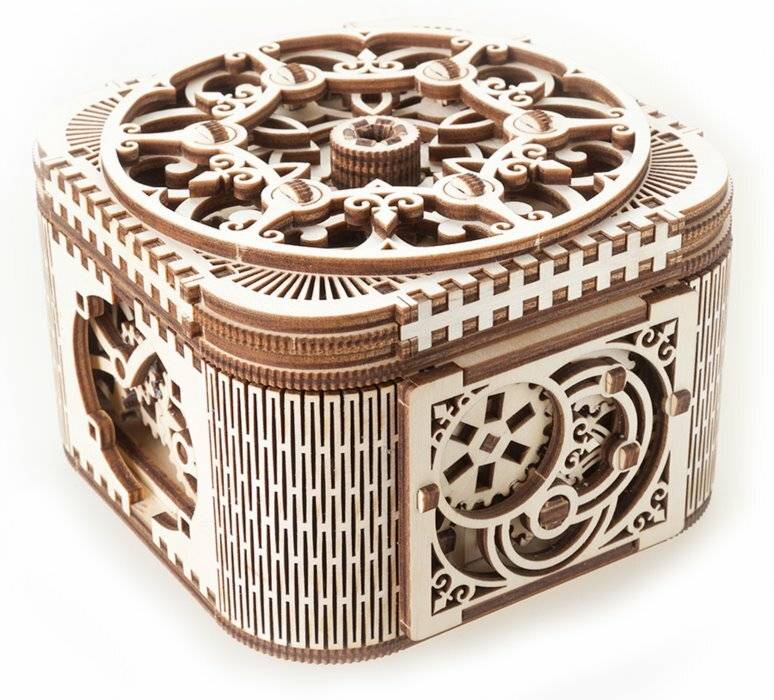 UGEARS 3D-Puzzle Schmuckkästchen 190 Teile