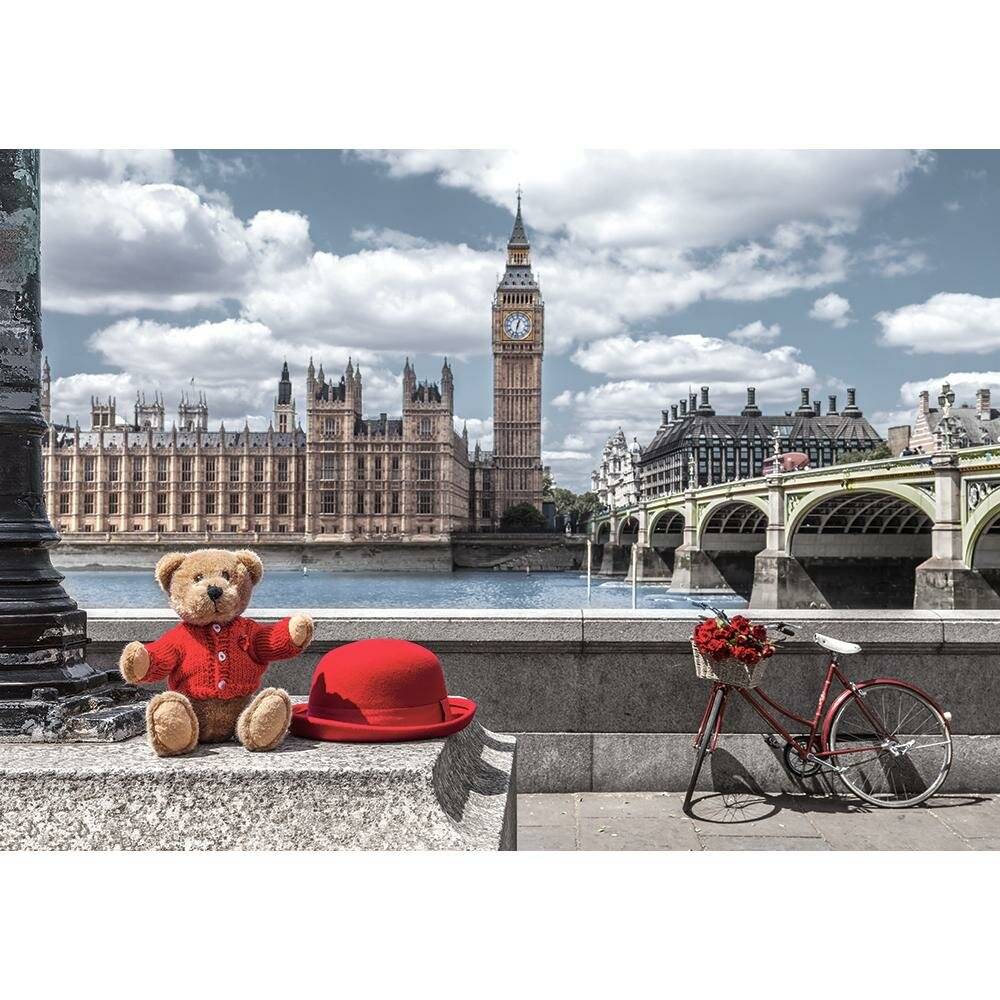 CASTORLAND Puzzle Kleiner Reisender in London 500 Teile