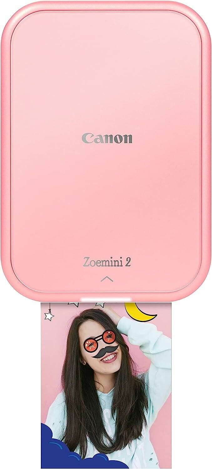 Canon Zoemini 2 Fotodrucker rosegold, weiß