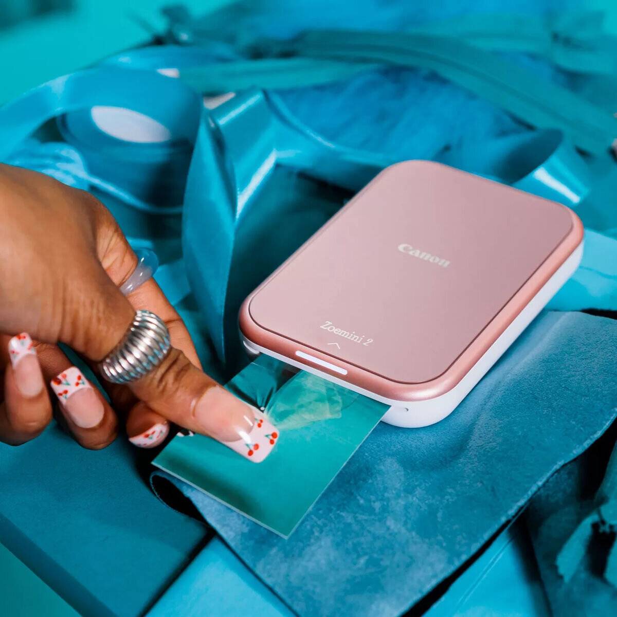 Canon Zoemini 2 Fotodrucker rosegold, weiß