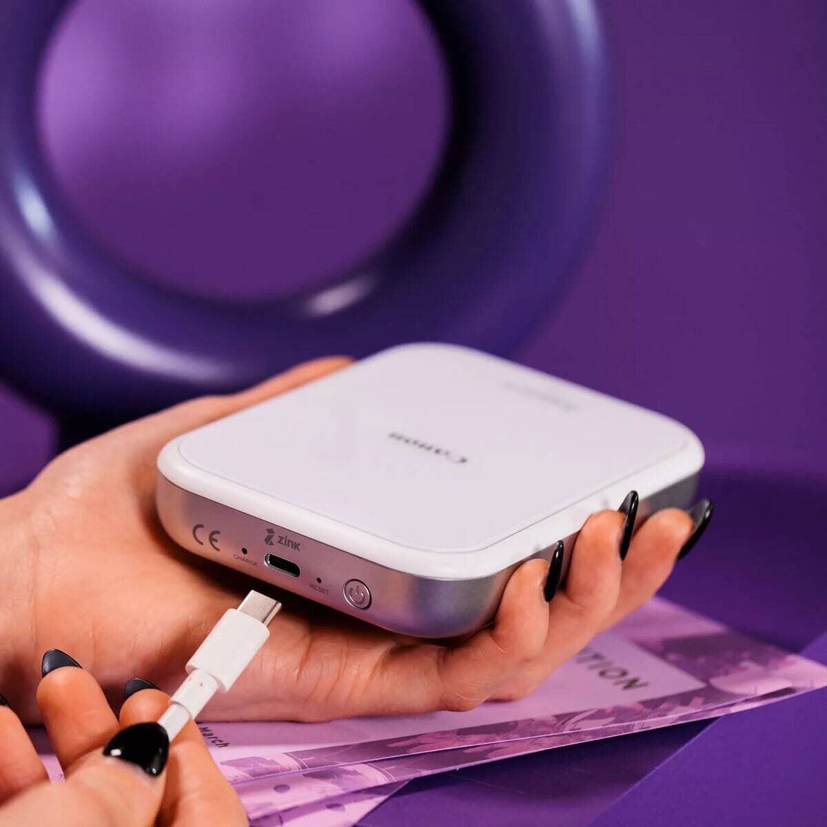 Canon Zoemini 2 Fotodrucker weiß, silber