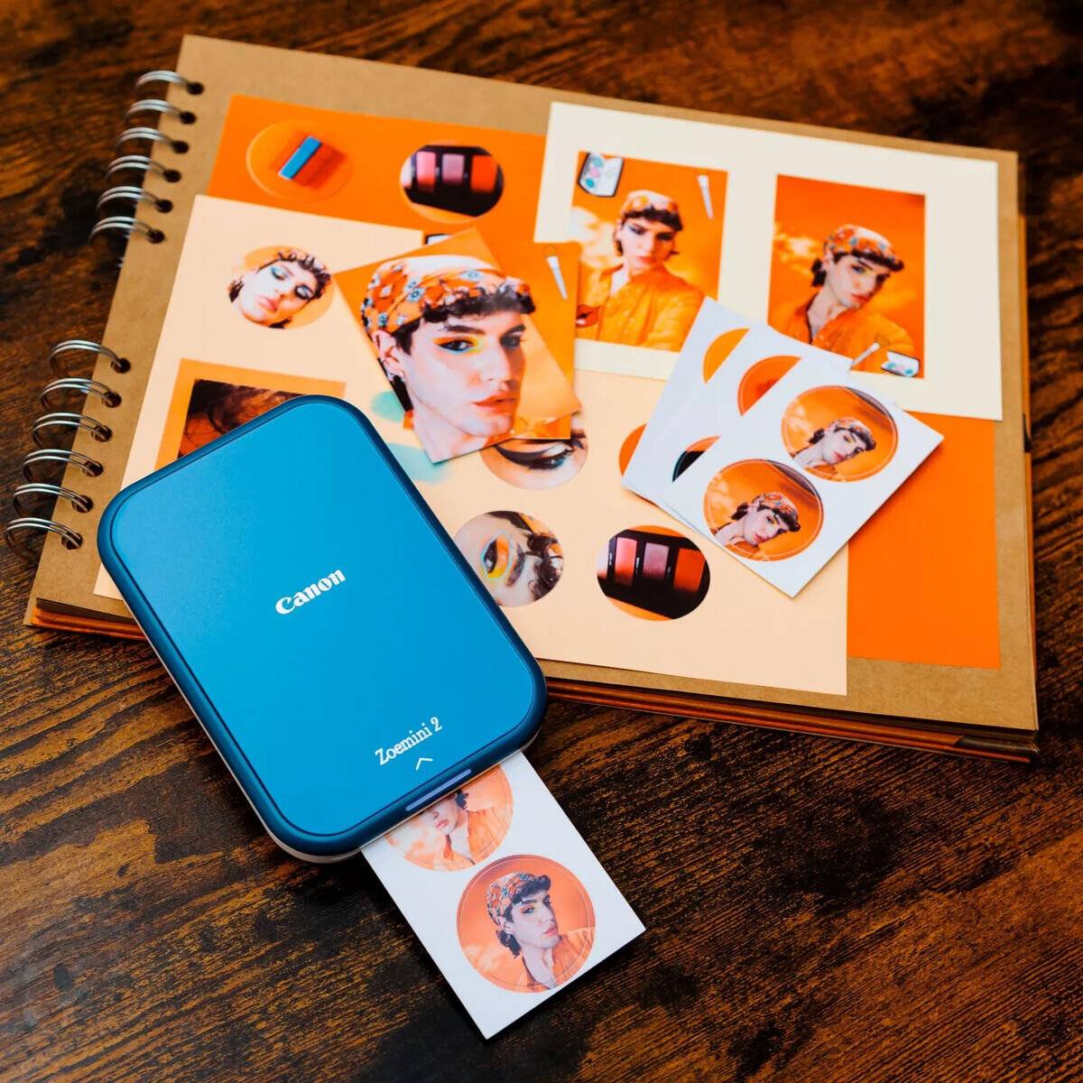 Canon Zoemini 2 Fotodrucker marineblau, weiß