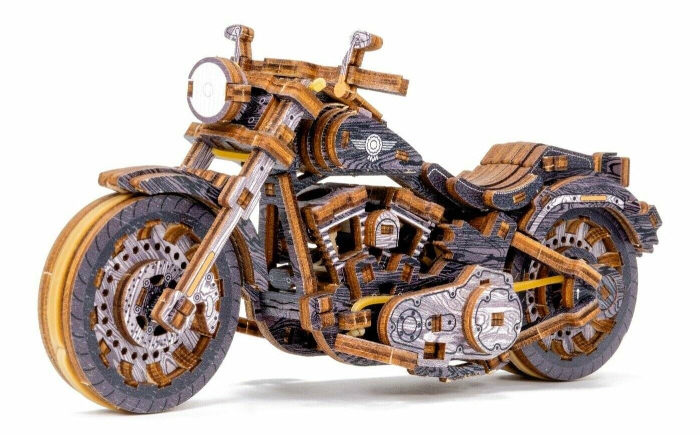 WOODEN CITY 3D Puzzle Motorrad Cruiser Limited Edition 168 Teile
