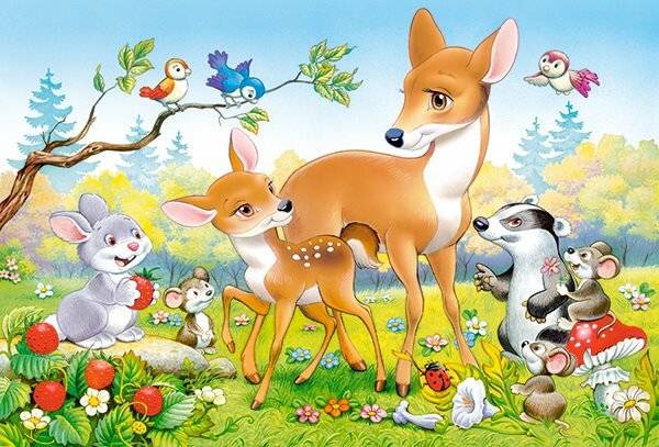 CASTORLAND Puzzle Kleine Schubkarre MAXI 40 Teile