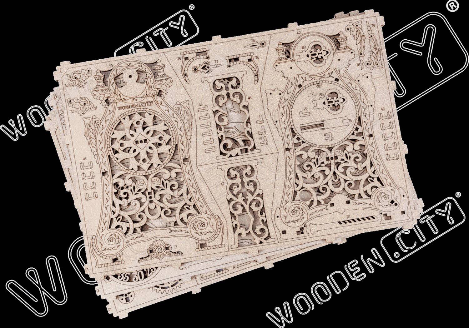 WOODEN CITY 3D-Puzzle Magic Clock 149 Teile