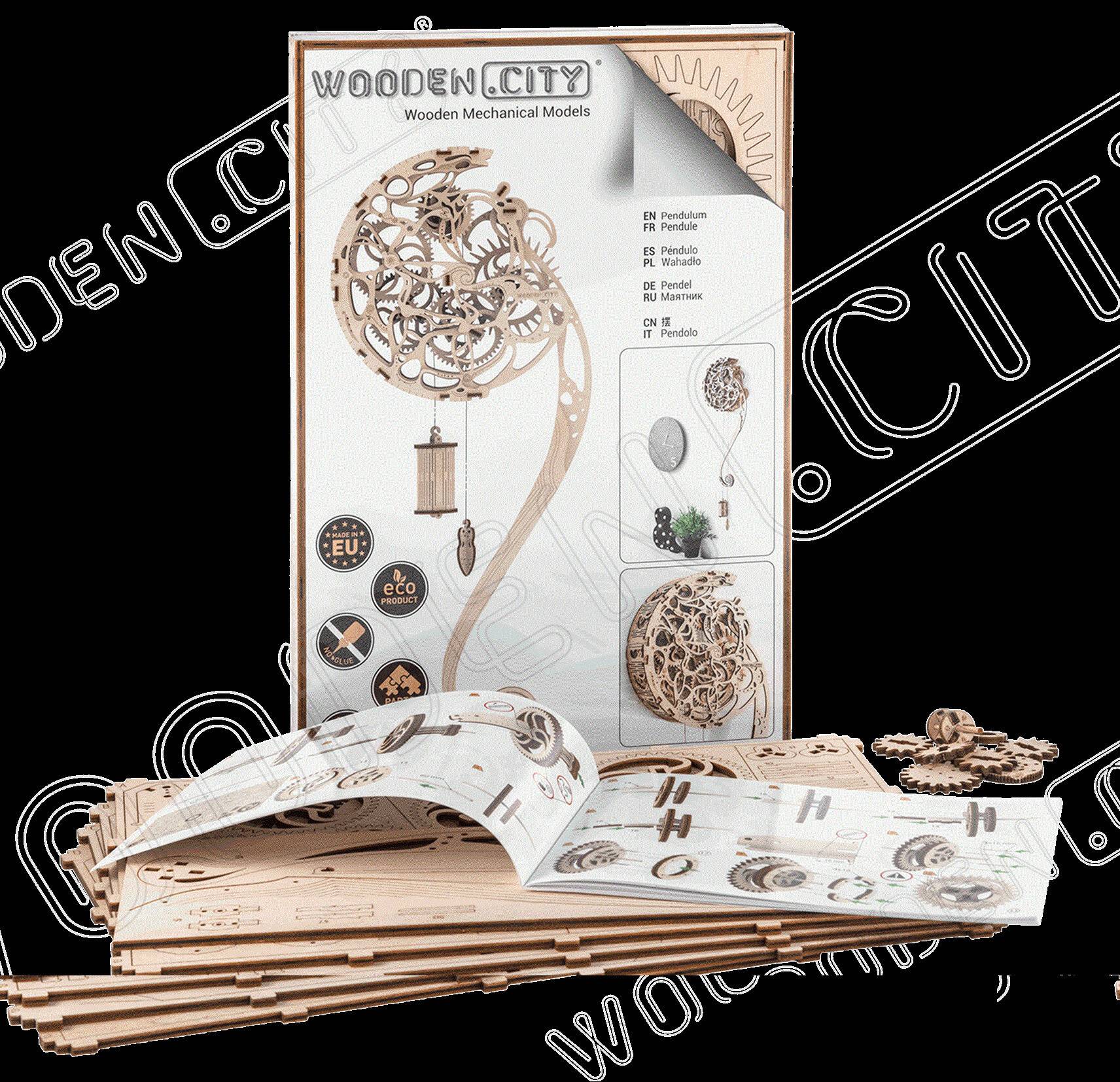 WOODEN CITY 3D-Puzzle Pendel 121 Teile