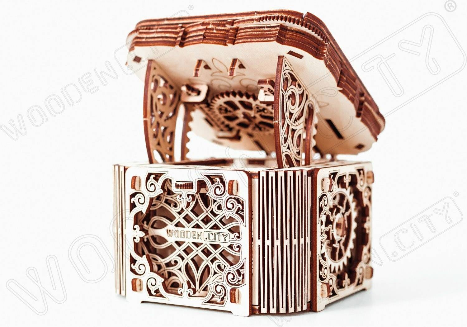 WOODEN CITY 3D-Puzzle Mysterious Box 176 Teile