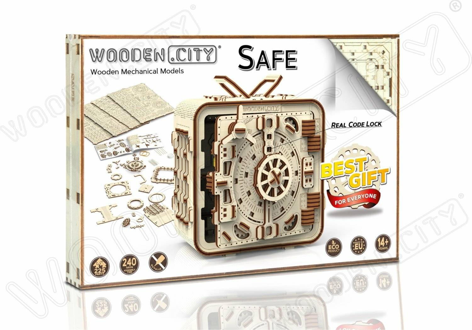 WOODEN CITY 3D-Puzzle Safe 225 Teile