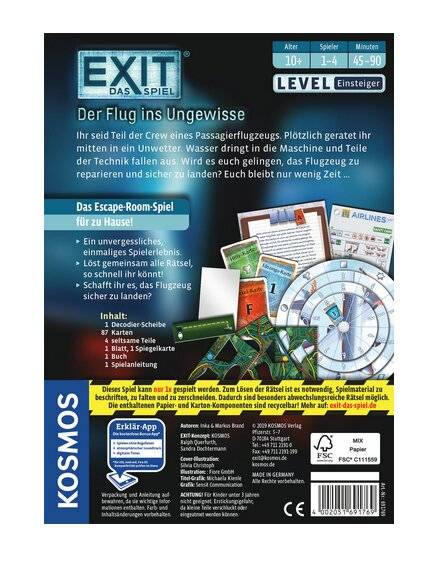 KOSMOS EXIT - Das Spiel - Der Flug ins Ungewisse, Partyspiel