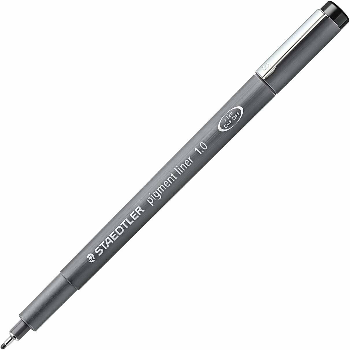 Filzstifte Staedtler Pigment Liner 308 Schwarz 10 Stück 1,0 mm
