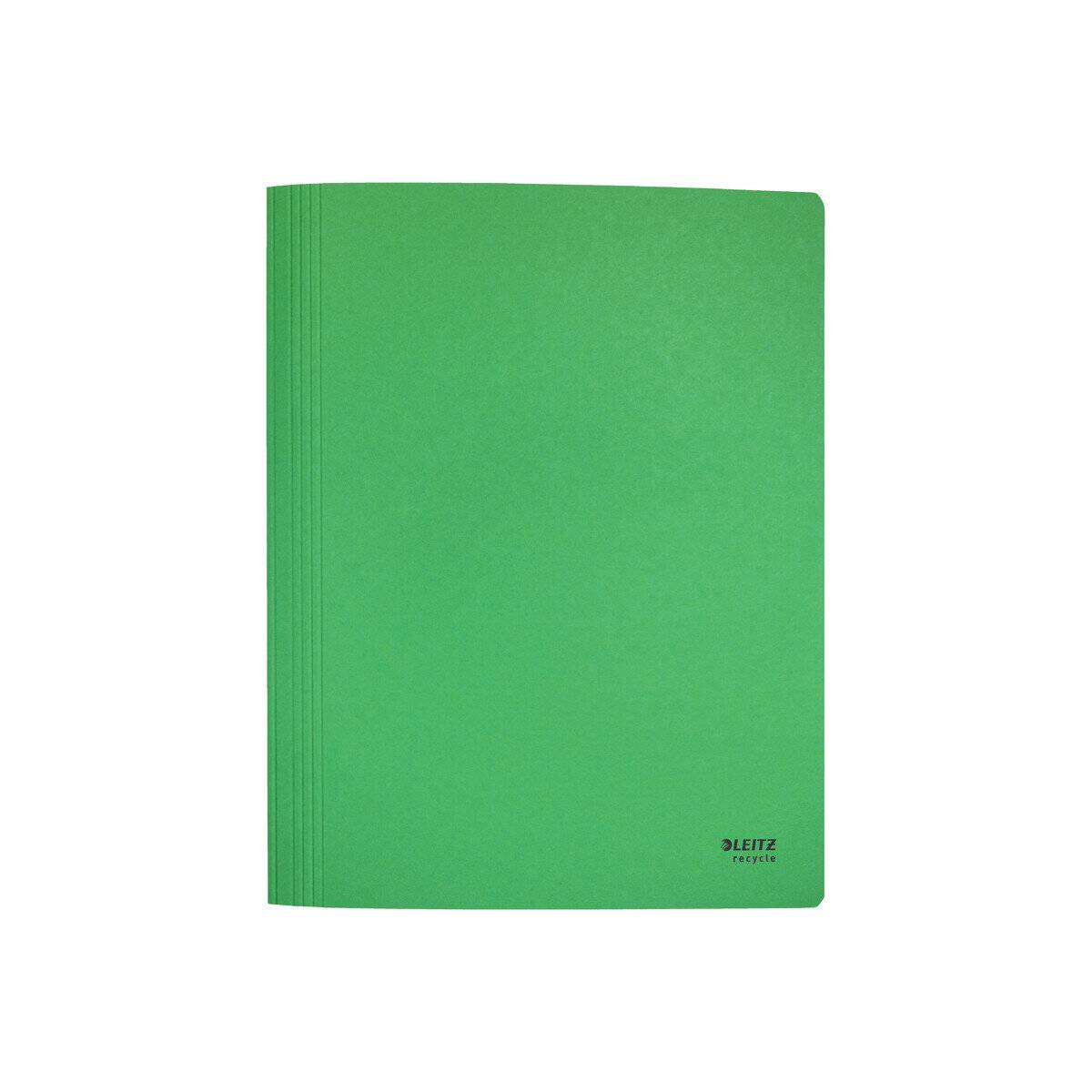 LEITZ Schnellhefter Recycle Karton grün DIN A4