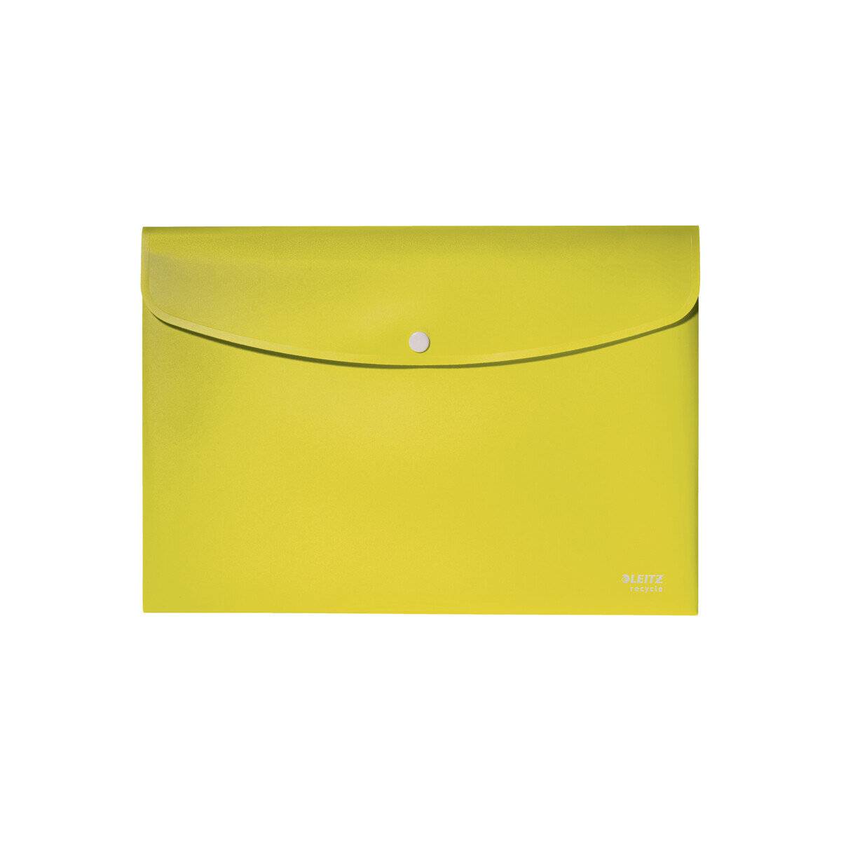 LEITZ Dokumententaschen Recycle DIN A4 gelb genarbt