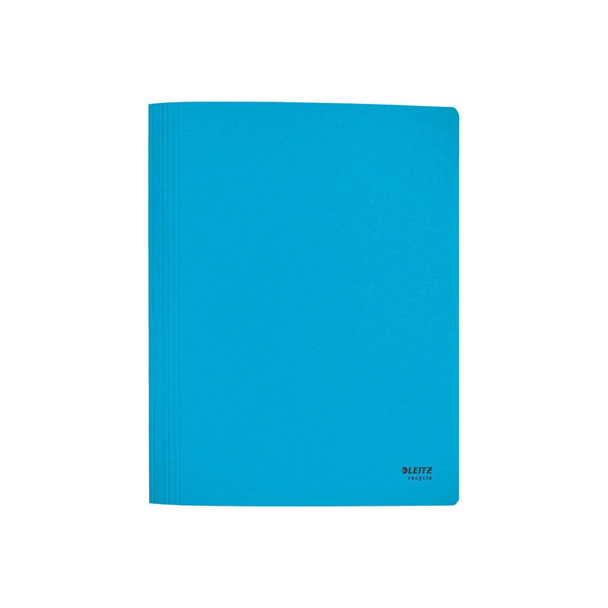 LEITZ Schnellhefter Recycle Karton blau DIN A4