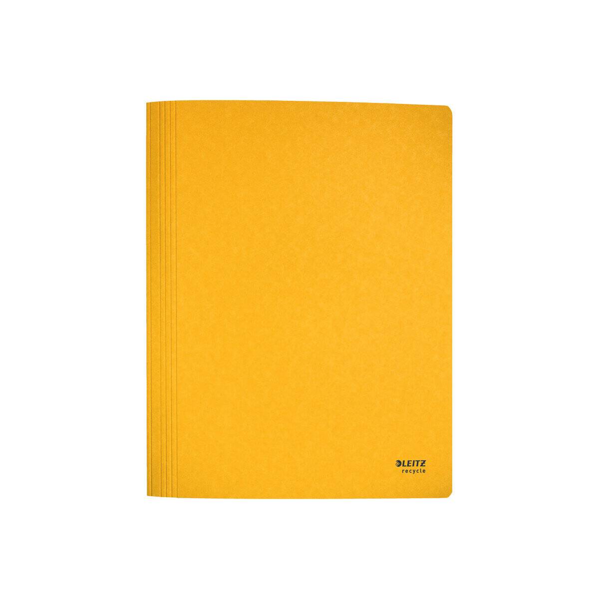 LEITZ Schnellhefter Recycle Karton gelb DIN A4