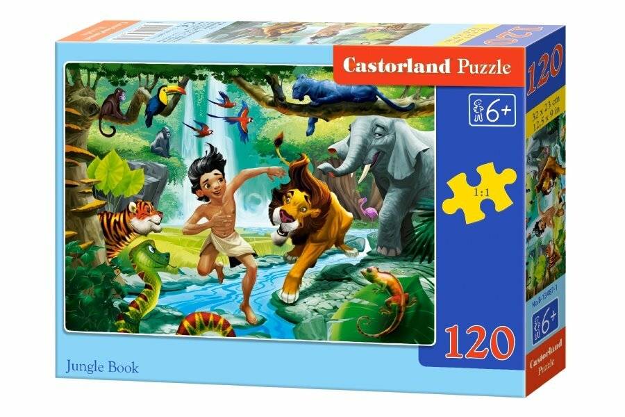 CASTORLAND Dschungelbuch Puzzle 120 Teile