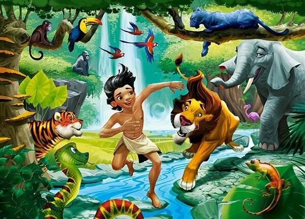 CASTORLAND Dschungelbuch Puzzle 120 Teile