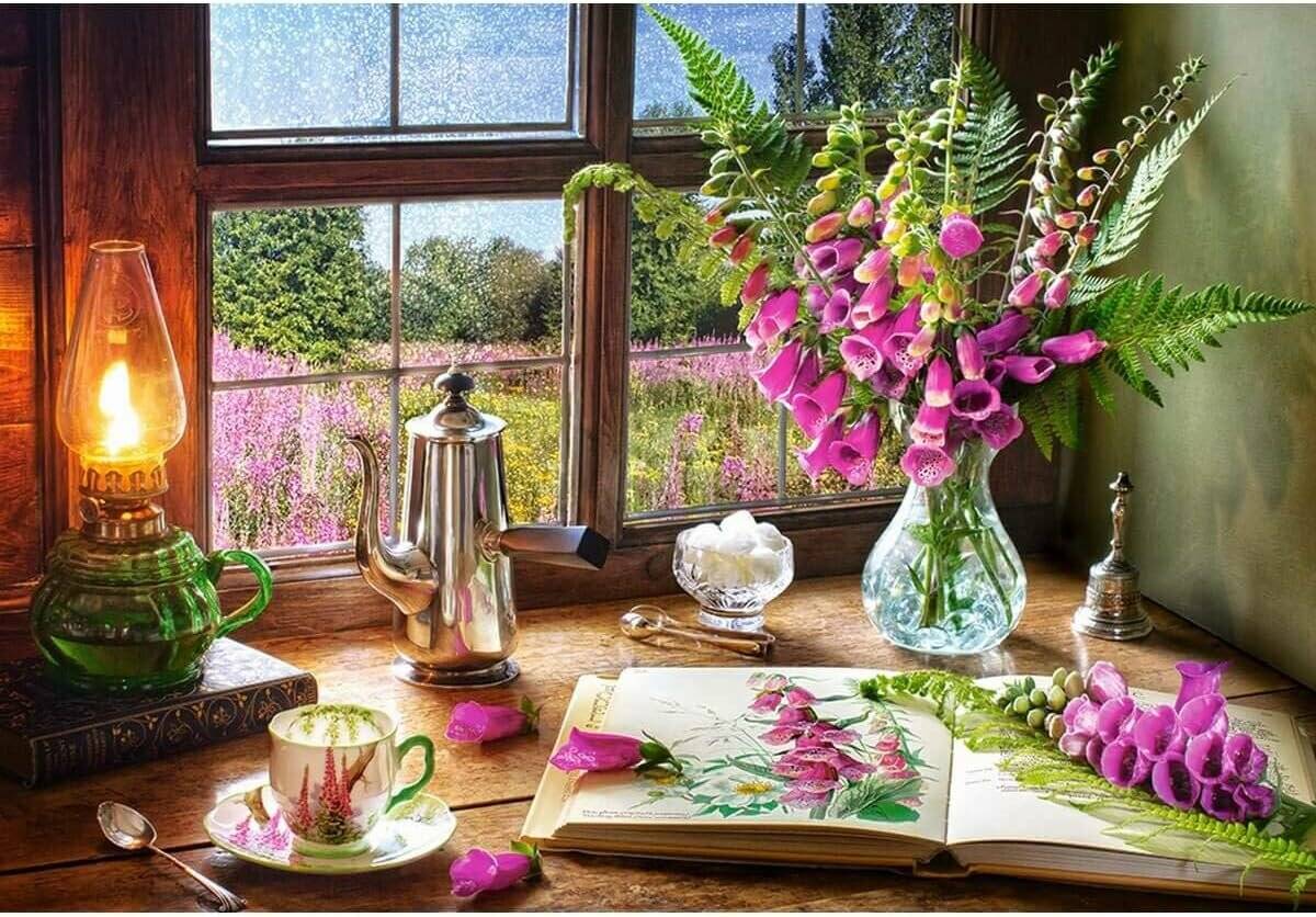 CASTORLAND Blumenstillleben Puzzle 1000 Teile