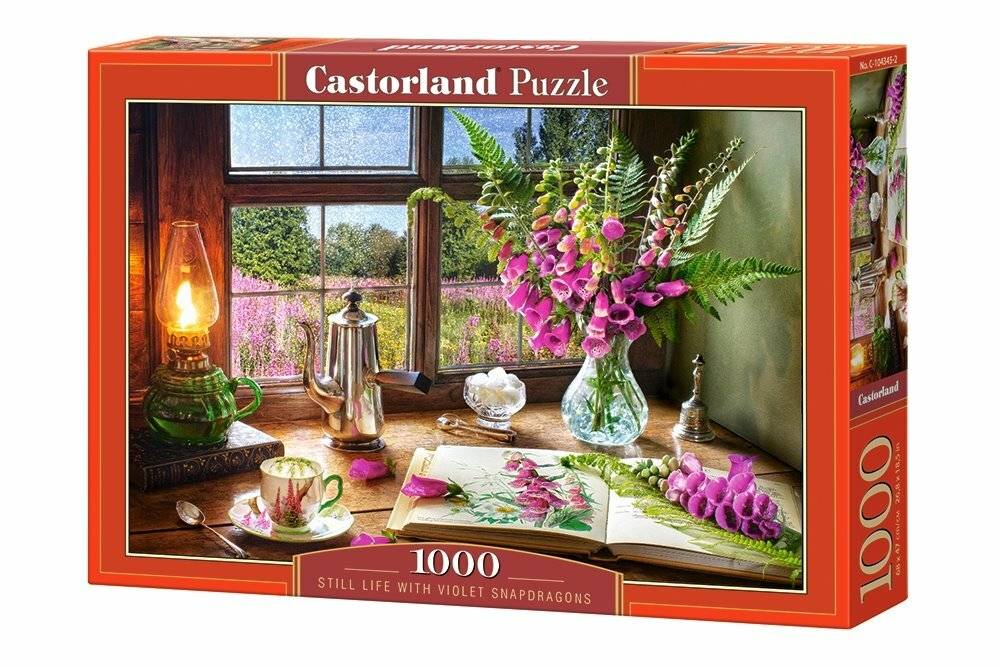 CASTORLAND Blumenstillleben Puzzle 1000 Teile