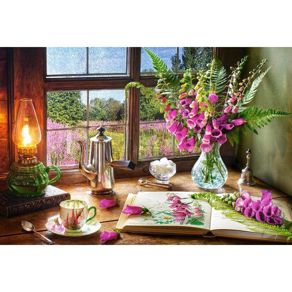 CASTORLAND Blumenstillleben Puzzle 1000 Teile